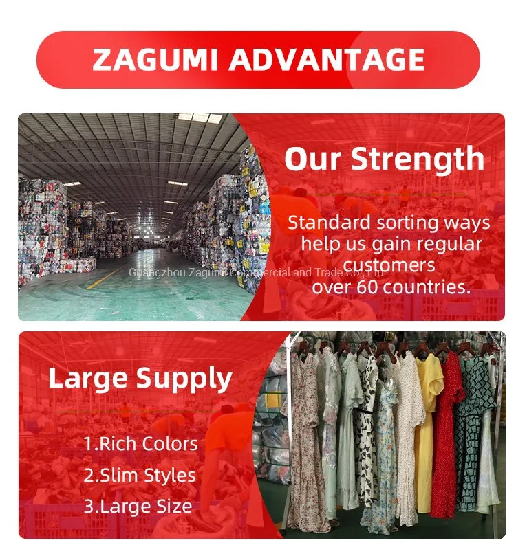 Container Wholesale Second Hand Clothes Export to Africa Mixed Clothes Used Clothing